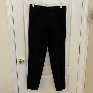 Talbots T athletic wear zipper pocket knit pants, medium
